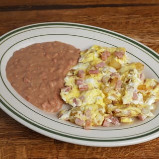 Huevos con Jamon Y Papas